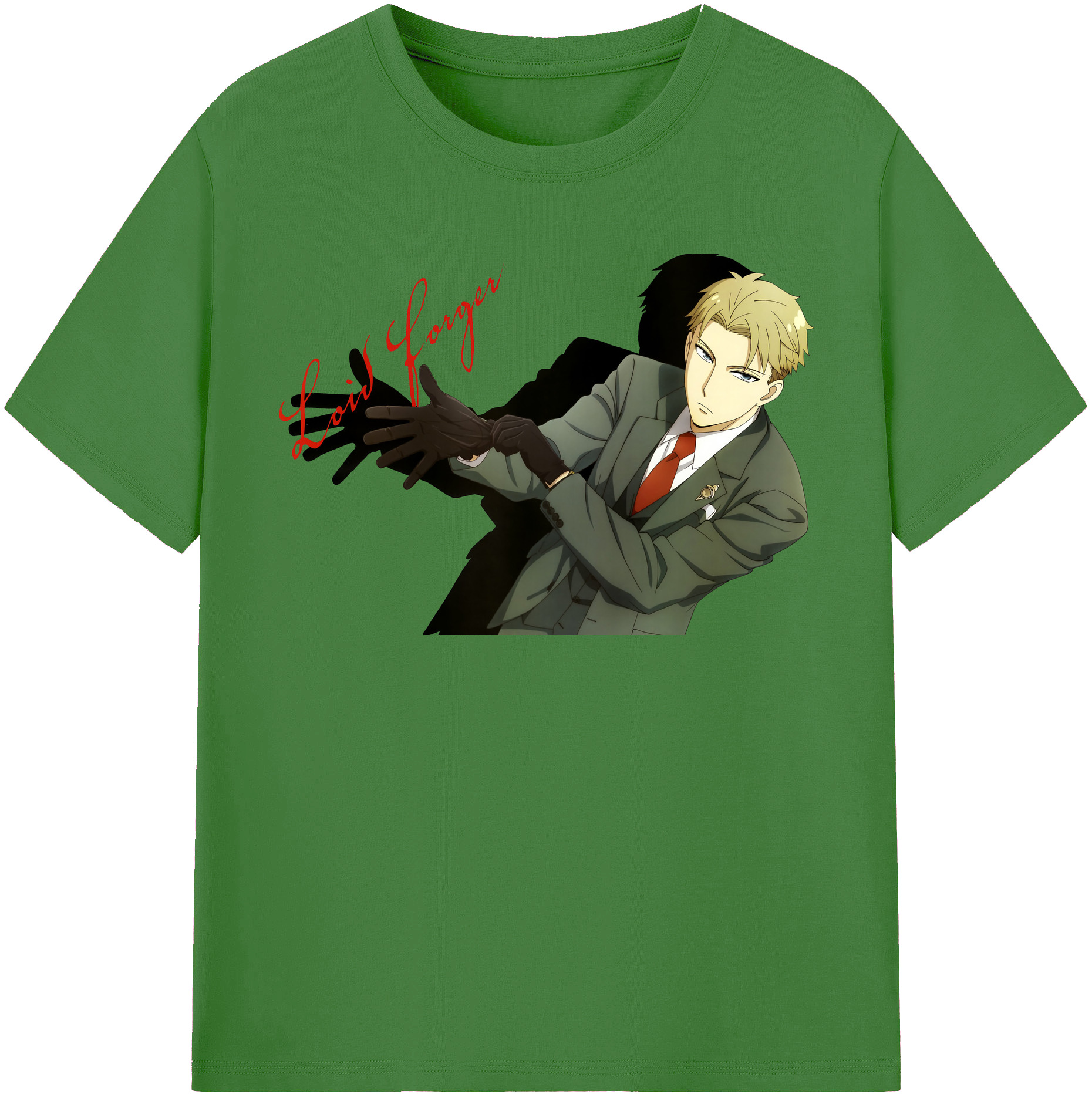 （画像用） SPY×FAMILY间谍家家酒 レディースカジュアルプリントTシャツ（綿100％）